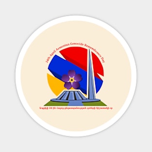 Armenian Genocide Memorial Day Magnet